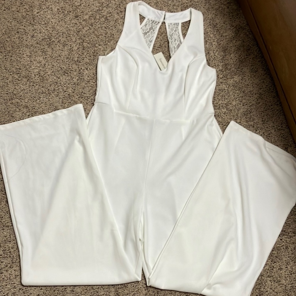 White jumpsuit